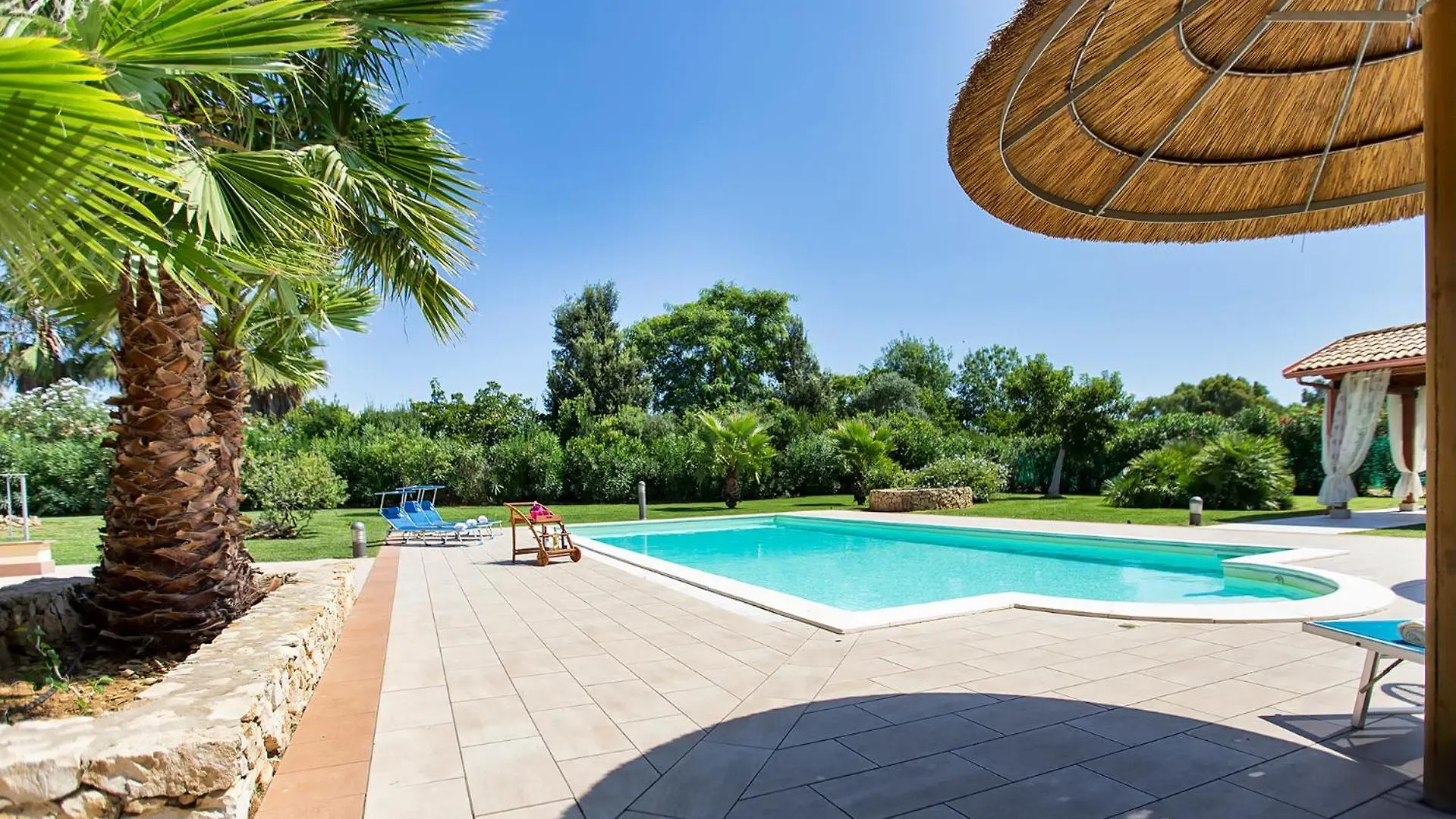 Alghero Villa Morena With Exclusive Swimming Pool And Large Garden