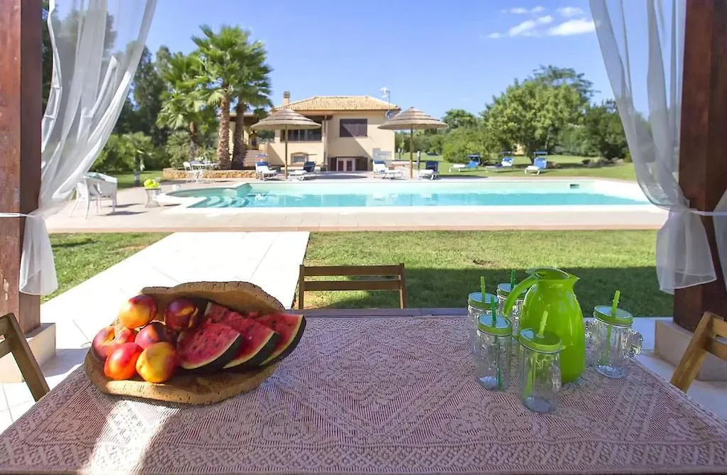 Alghero Villa Morena With Exclusive Swimming Pool And Large Garden