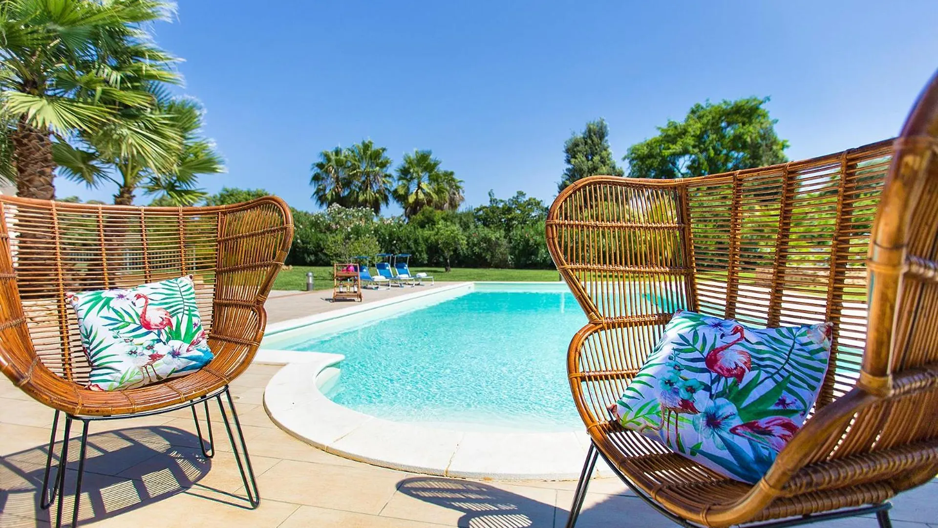 Alghero Villa Morena With Exclusive Swimming Pool And Large Garden